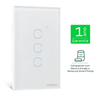 Imagem da oferta Interruptor Inteligente Touch WI-FI 3 Teclas EIW 1003 Branco Intelbras