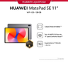 Imagem da oferta HUAWEI MatePad SE 11" | Tablet | Design de Corpo Único em Metal | 7700 mAh + Superbateria de 22,5 W